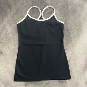 Lululemon Power Y Tank (B/W)